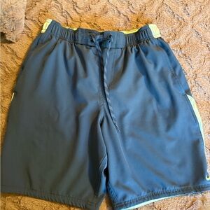 Nike teens Light Green Mesh Shorts